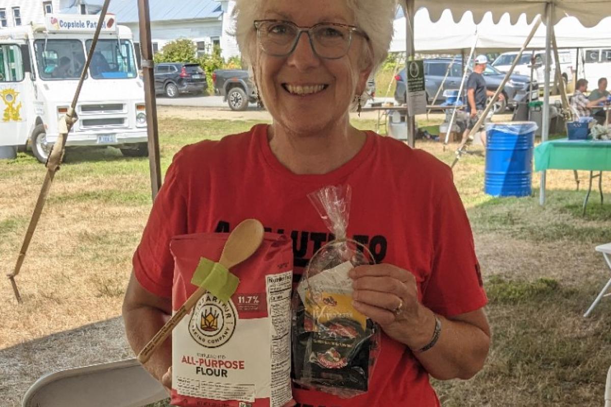 First Place-Blueberry Baking Contest