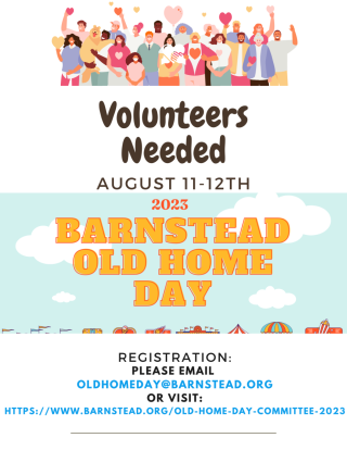 Old Home Day Volunteers Needed